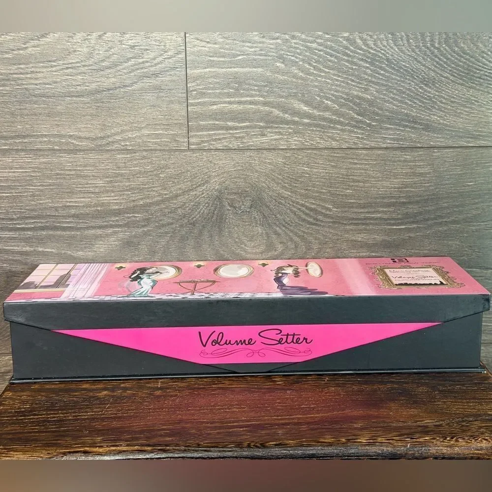 Brilliance New York 1” Pink Volume Setter Curling Wand NEW in Box